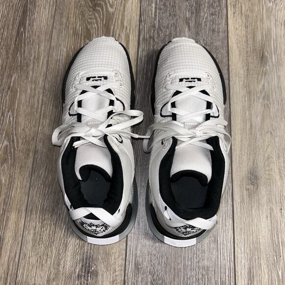 Nike Basketball LeBron Witness 7 Men’s Size 9.5 White DZ3299-100 James VII Shoes - Picture 8 of 11